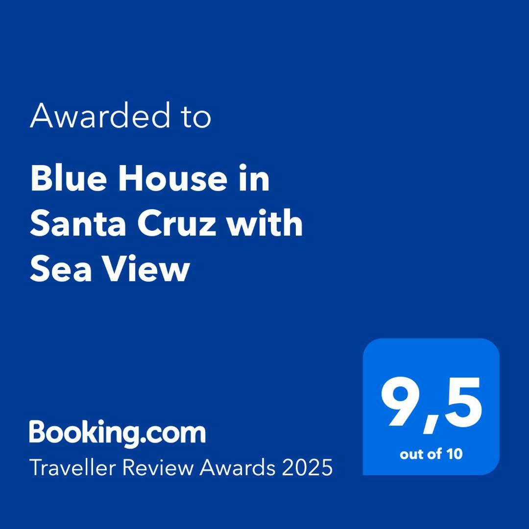 Blue House In Santa Cruz With Sea View Daire Dış mekan fotoğraf